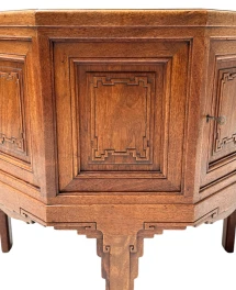 Art Deco Amsterdamse School Coffee Table or Cabinet by Napoleon Le Grand, 1920s